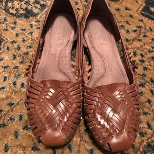 Huarache leather sandal